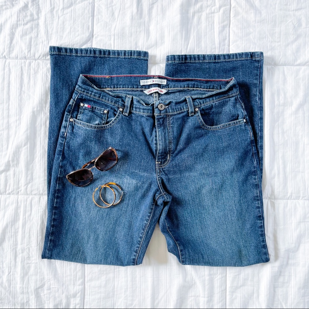 Tommy Hilfiger Low Rise Flare Jeans Size 12R